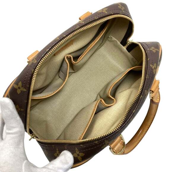 LOUIS VUITTON Authentic Brown Monogram Canvas Bag - Picture 5 of 12